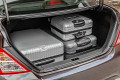Espaço de bagagem é um ponto forte do novo Nissan Versa.