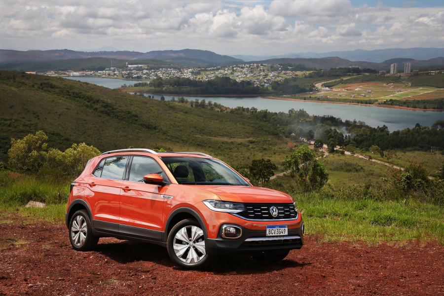 Versão superior do VW T-Cross acelera de 0 a 100 km/h em 8,7 segundos.